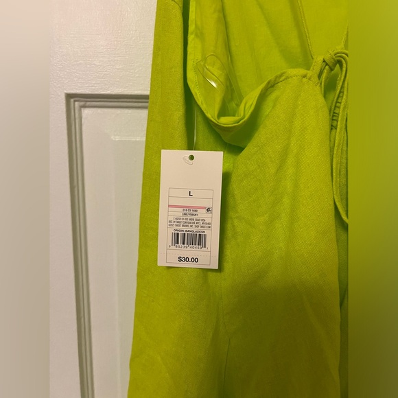 Lime green dress NWT - Picture 3 of 3